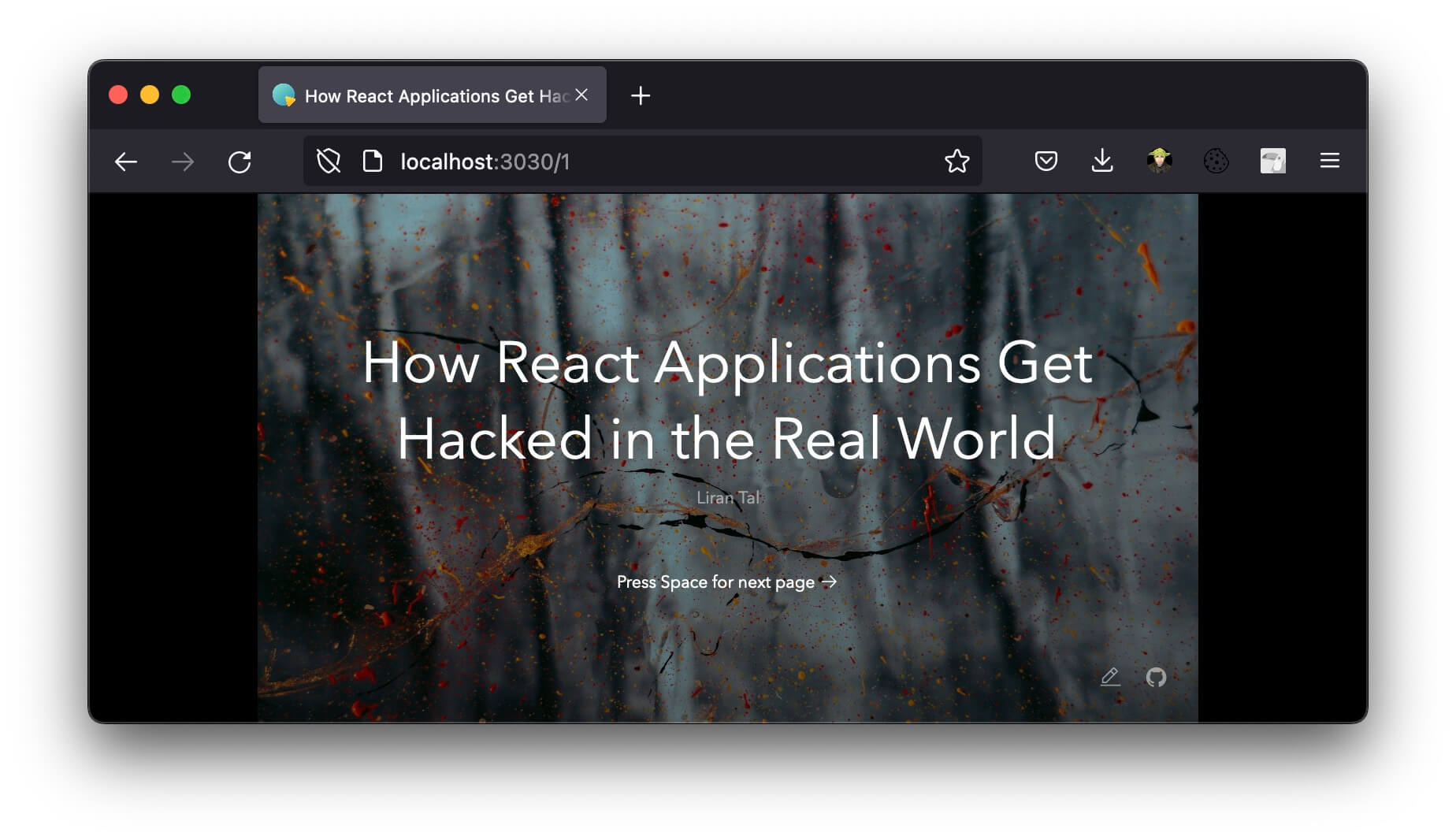 Slidev default theme